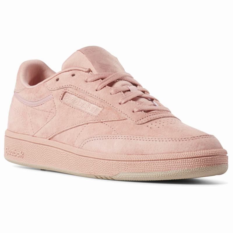 Reebok Club C 85 Tenisky Damske - Ruzove RT7083KR